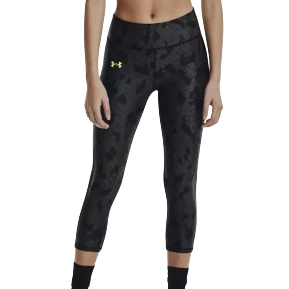 Under Armour UA Iso-Chill Compression ¾ Leggings Run Athleisure Womens XL